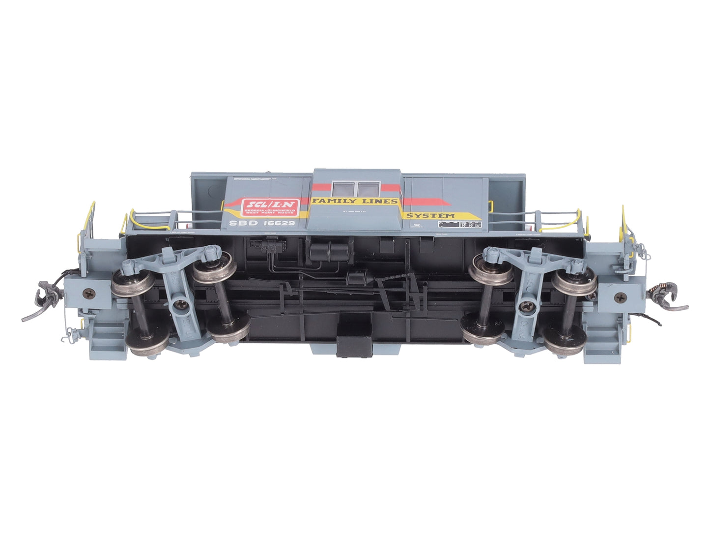 Bluford Shops 31061 HO Scale Seaboard Short Body Bay Window Caboose #16629