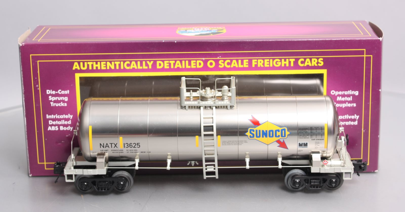 MTH 20-96287 O Sunoco Tank Car #13625