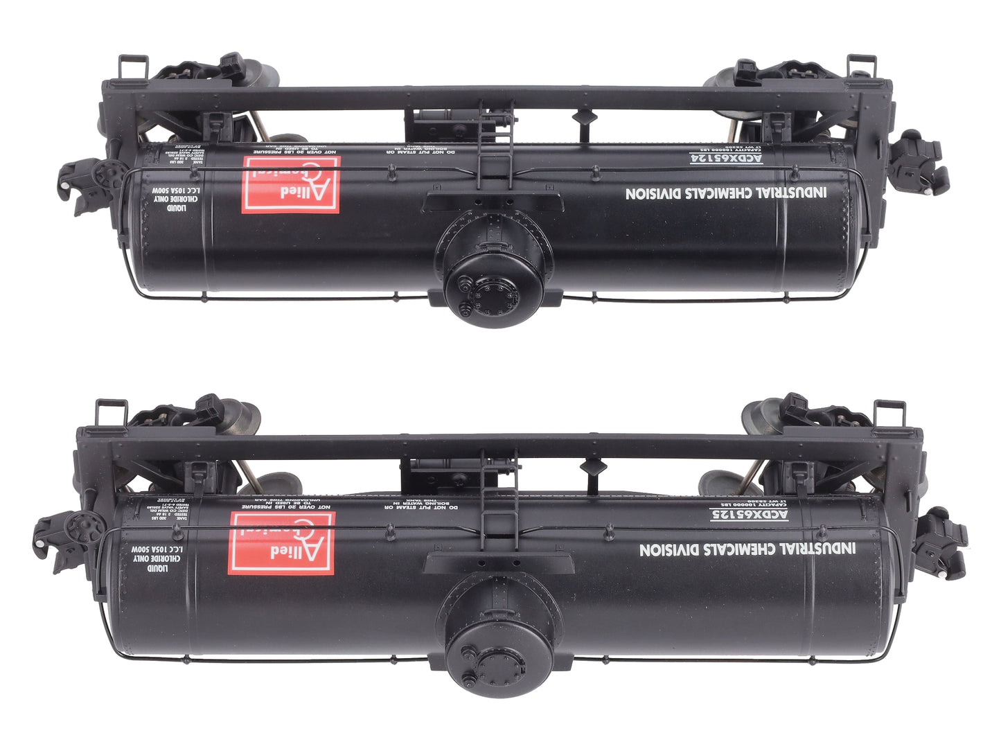 Lionel 6-36916 O Gauge Allied Chemical 1 Dome Tank Car (Set of 2) LN/Box