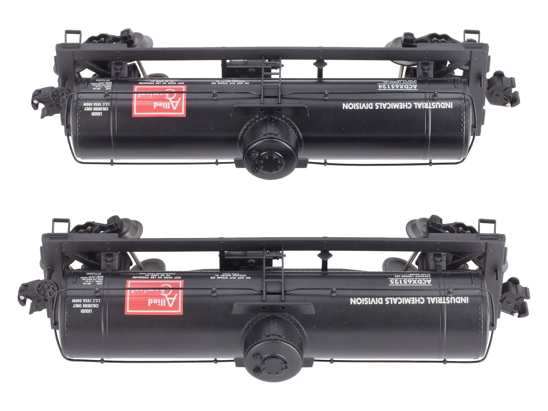 Lionel 6-36916 O Gauge Allied Chemical 1 Dome Tank Car (Set of 2) LN/Box