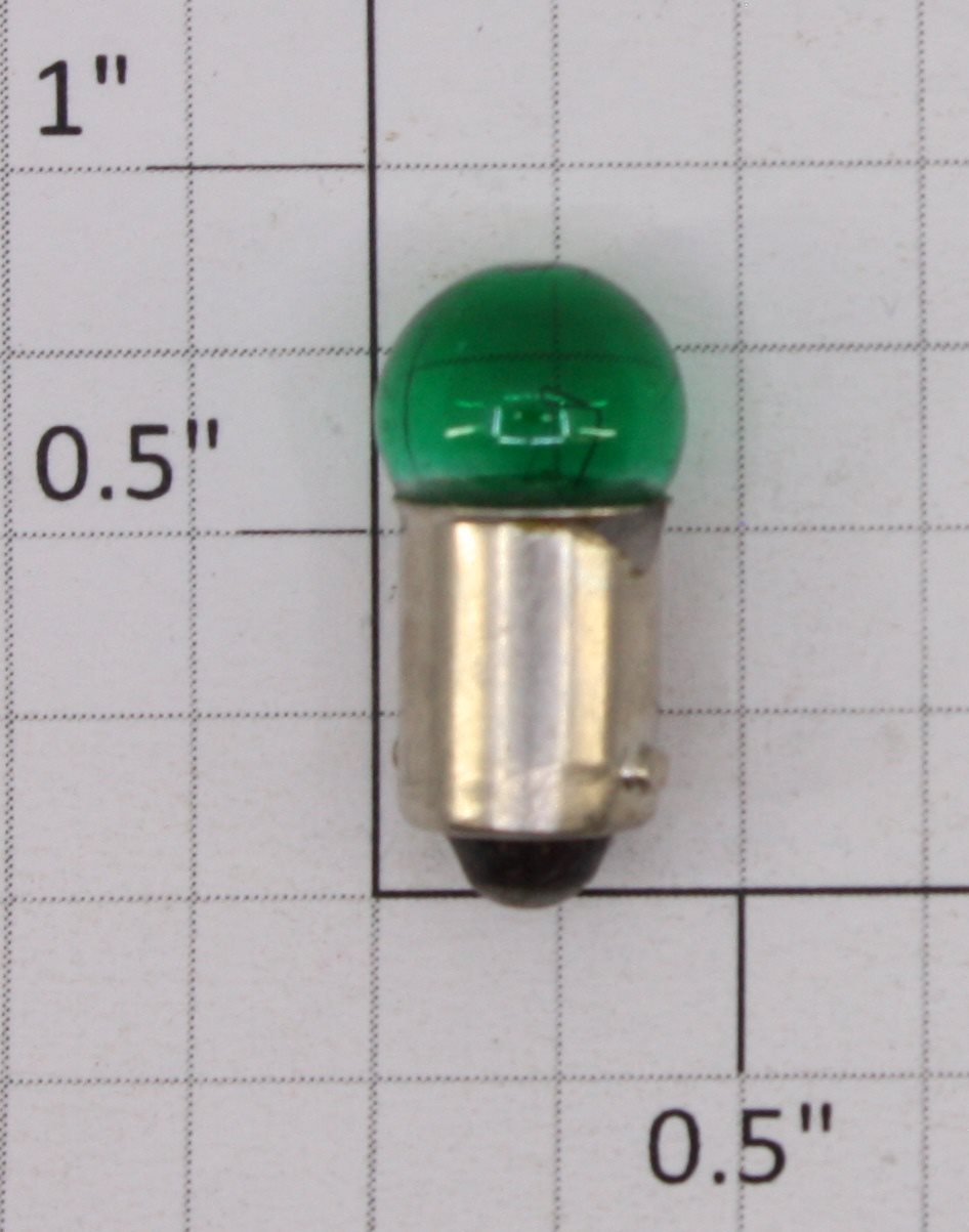 Lionel 12724-302 14 Volt Bayonet Base Translucent Green Light Bulb