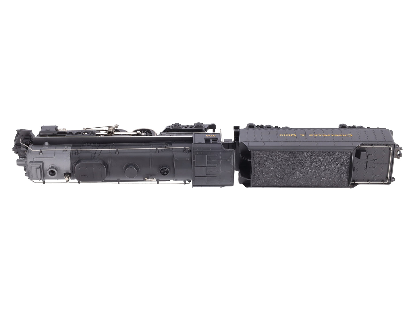 Lionel 6-81302 O C&O LionChief Plus 4-6-4 Hudson Steam Locomotive #308