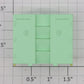 Lionel 17627-226 Light Green Caboose Interior Cabinet