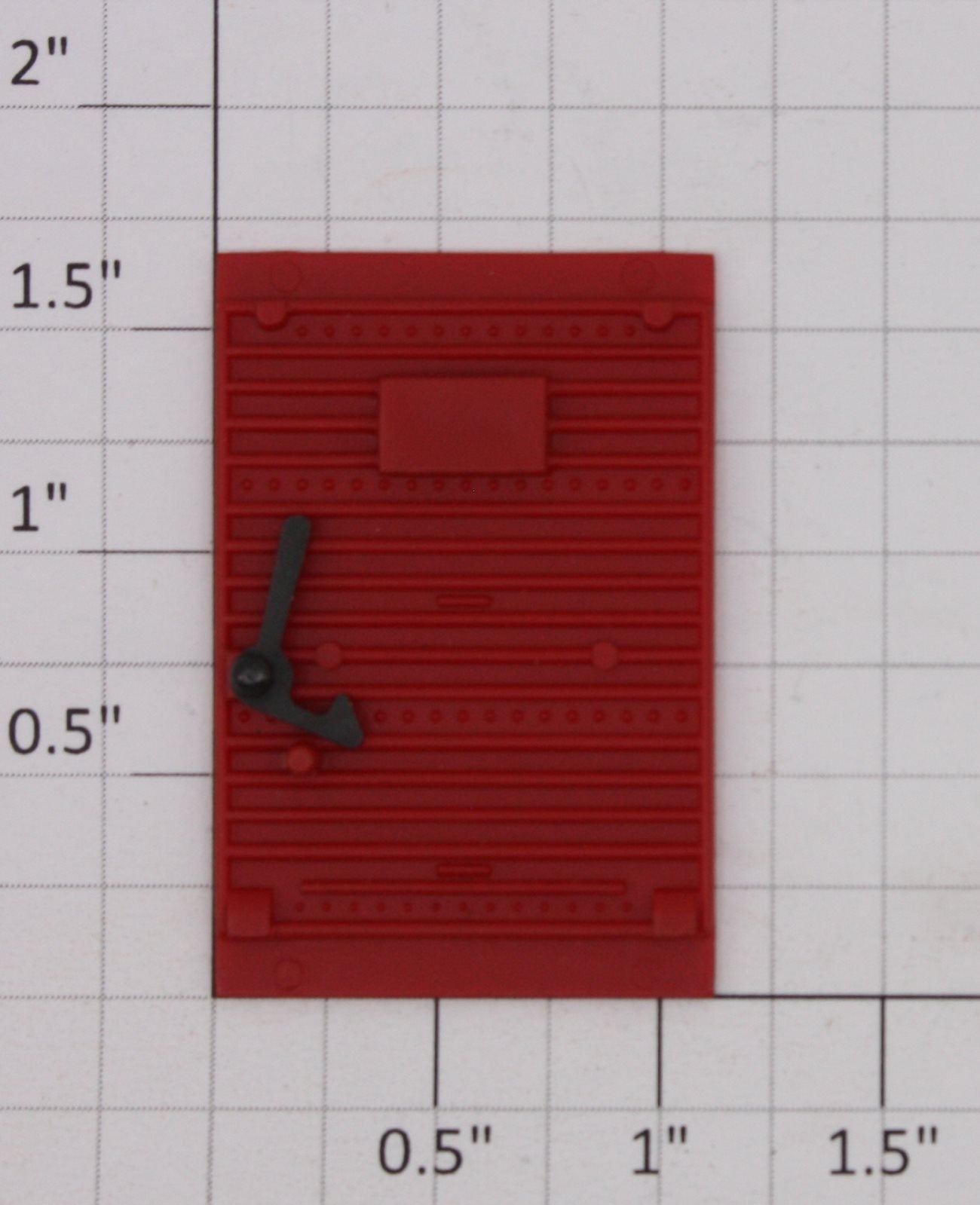 American Flyer 48306-22 Red Seaboard Boxcar Door with Latch Fits 734