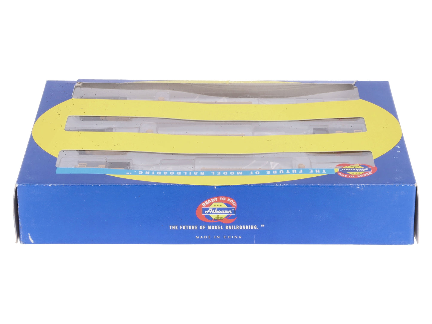Athearn 28908 HO TTX Trinity 57' All Purpose Spine Car # 360837 (Box of 3)