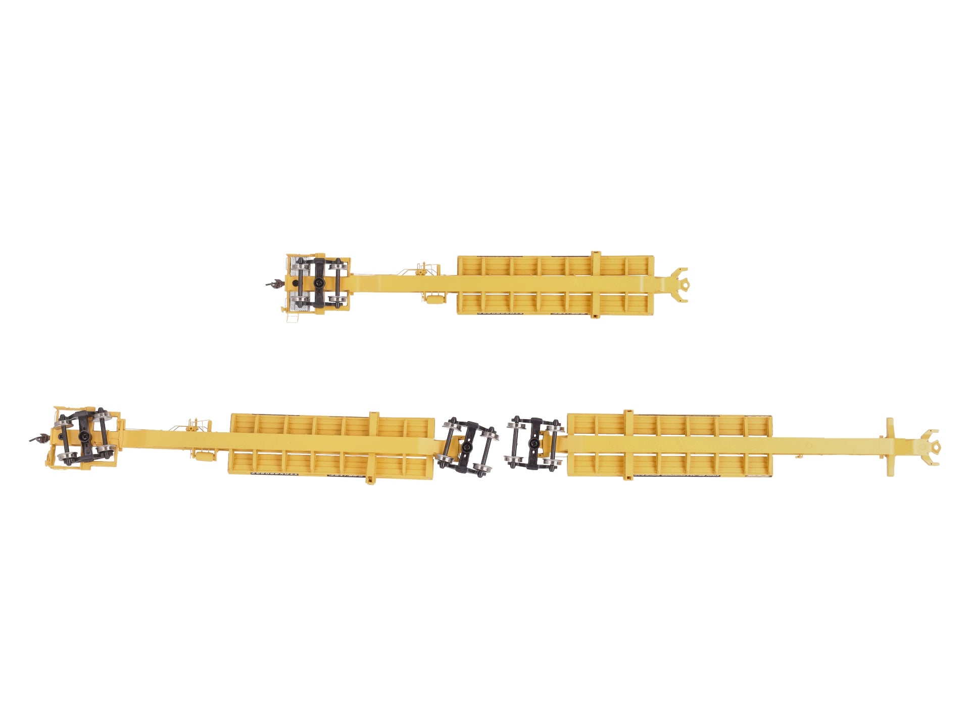Athearn 28908 HO TTX Trinity 57' All Purpose Spine Car # 360837 (Box of 3)