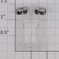 American Flyer 48019-27 #4060 GP-20 Number Board and Headlight Lens Insert