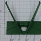 Lionel 17135-34 BNSF Green 3-Bay ACF Hopper Brake End