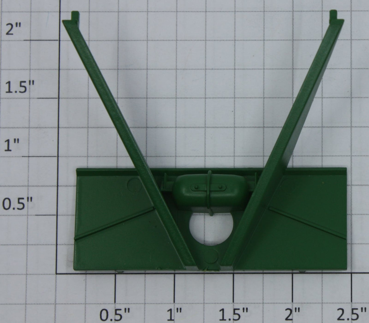 Lionel 17135-34 BNSF Green 3-Bay ACF Hopper Brake End