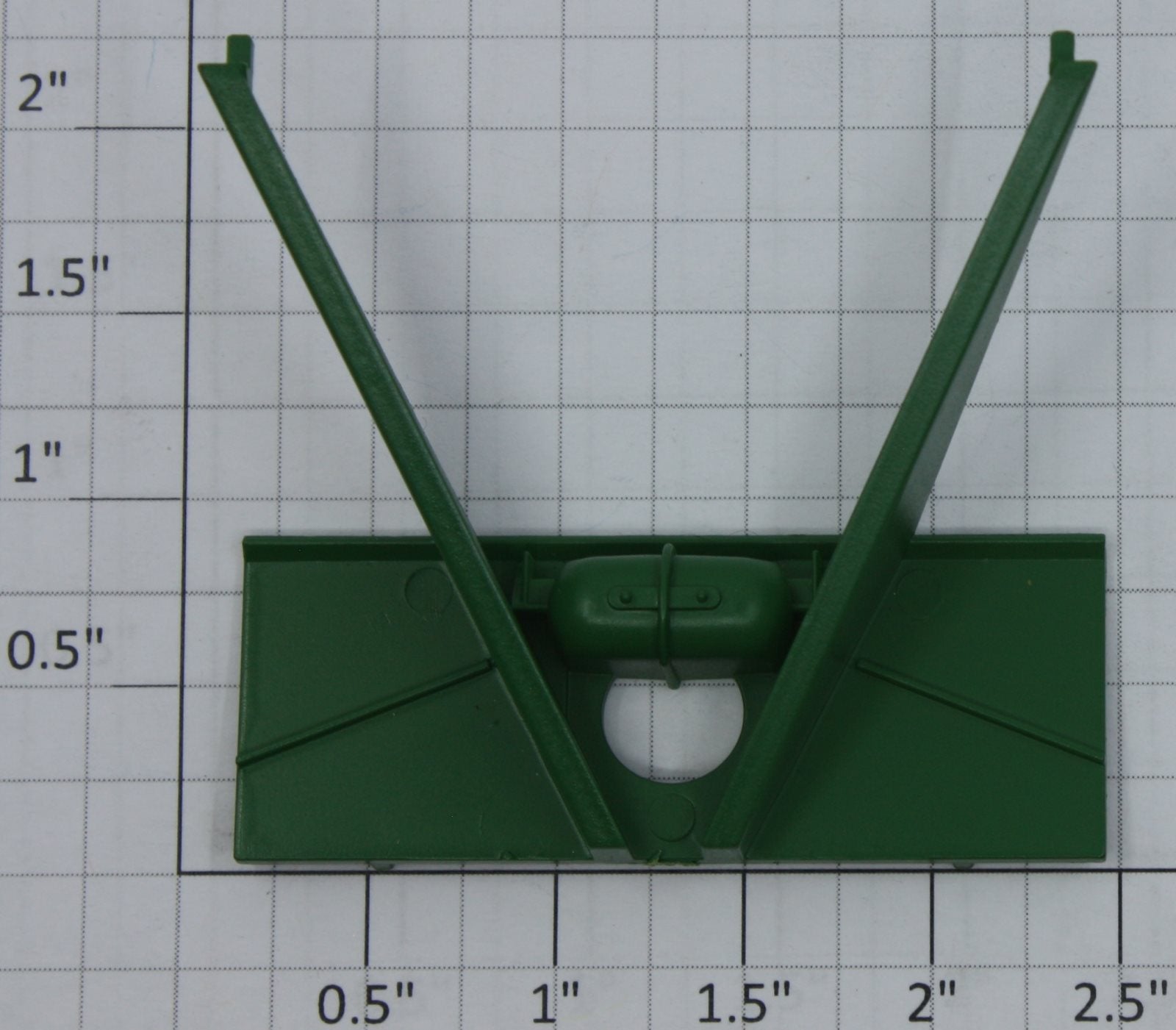 Lionel 17135-34 BNSF Green 3-Bay ACF Hopper Brake End