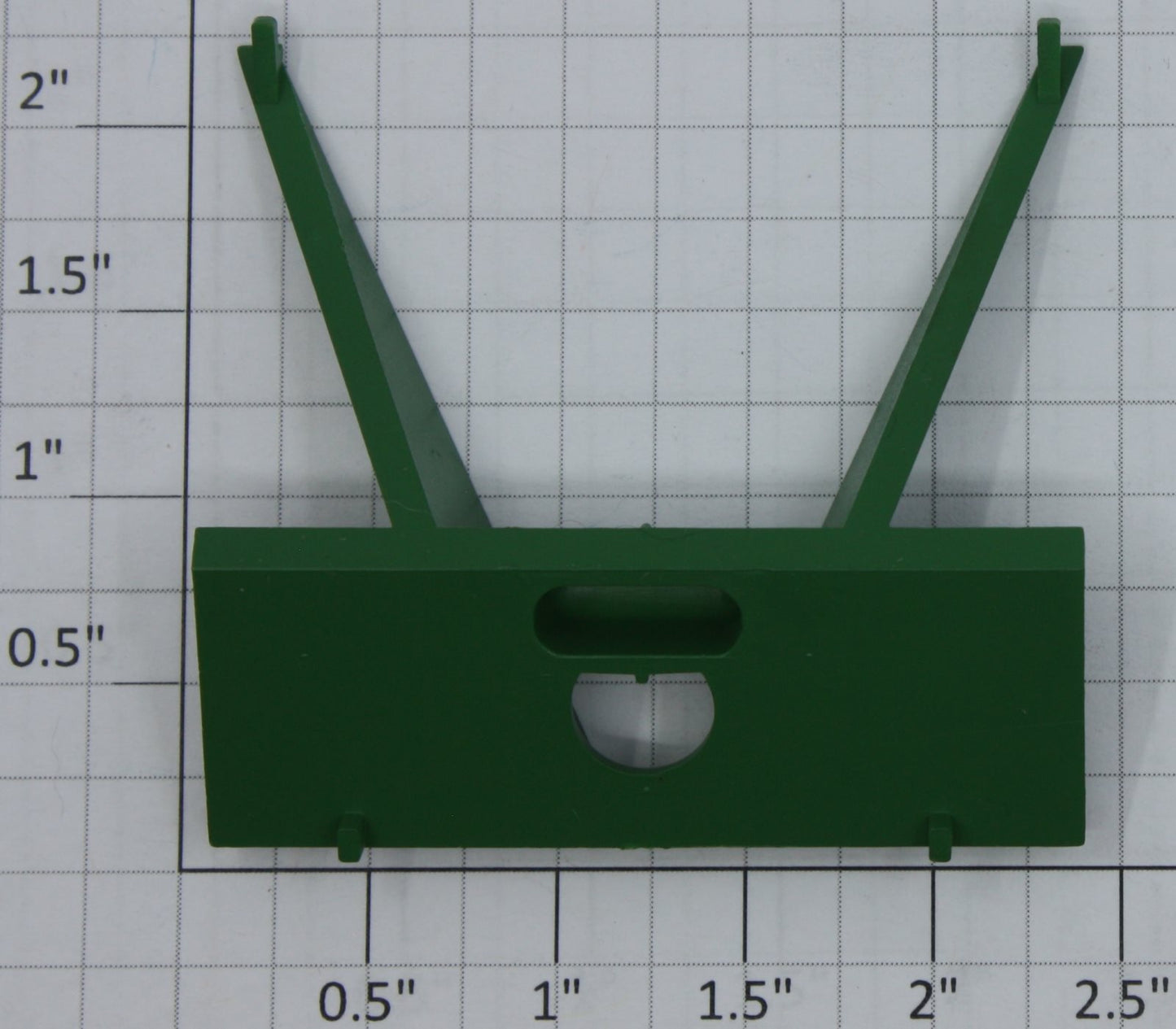 Lionel 17135-34 BNSF Green 3-Bay ACF Hopper Brake End