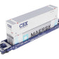 Lionel 6-17588 O CSX Husky Stack Flatcar w/ Container Load #620350 LN/Box