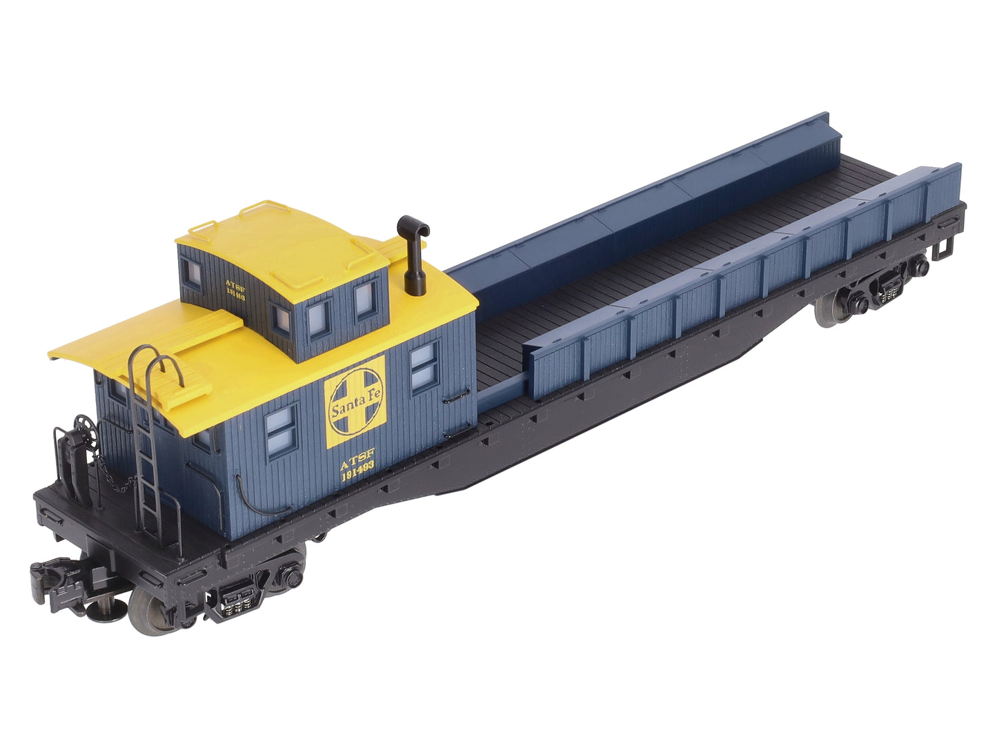 MTH 20-98239 O Gauge AT&SF Crane Tender Car #191493 LN/Box