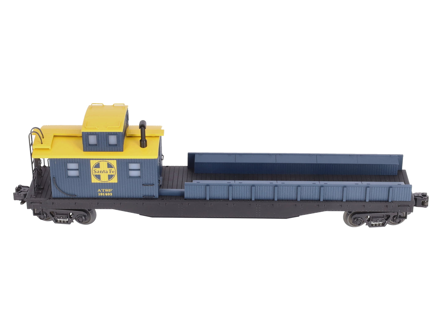 MTH 20-98239 O Gauge AT&SF Crane Tender Car #191493 LN/Box