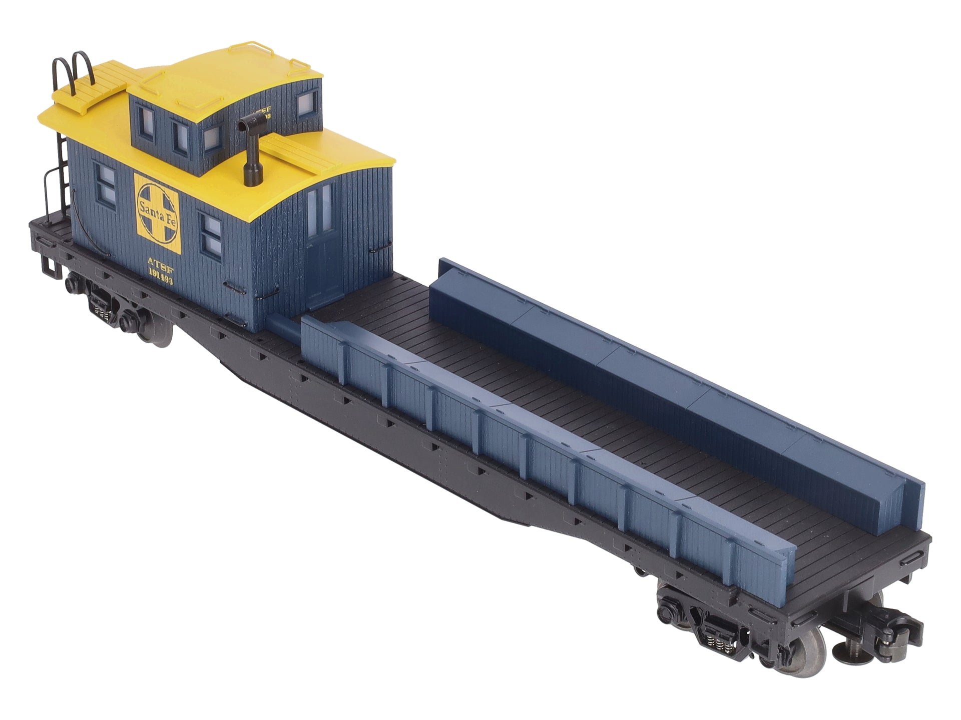 MTH 20-98239 O Gauge AT&SF Crane Tender Car #191493 LN/Box