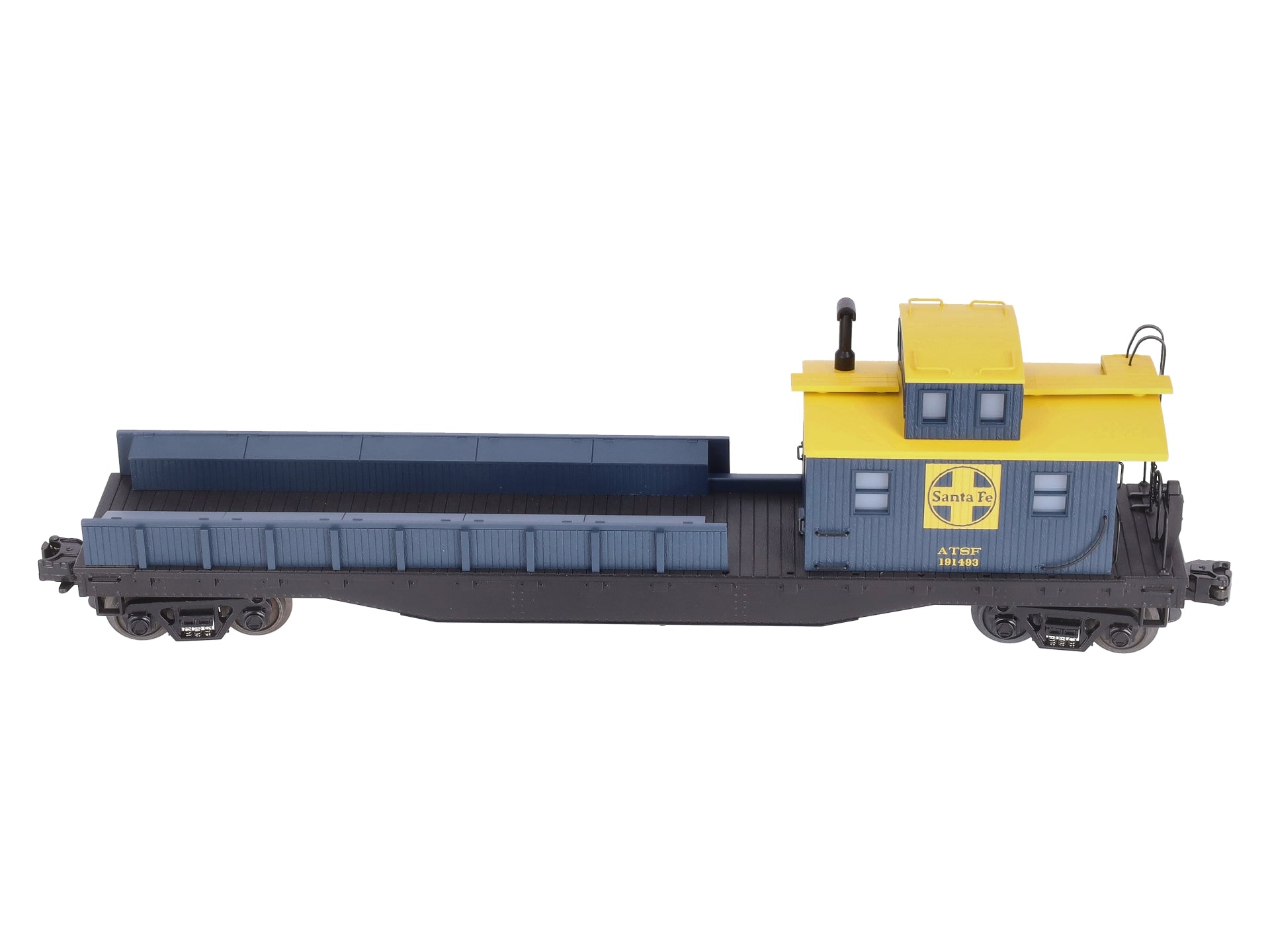 MTH 20-98239 O Gauge AT&SF Crane Tender Car #191493 LN/Box