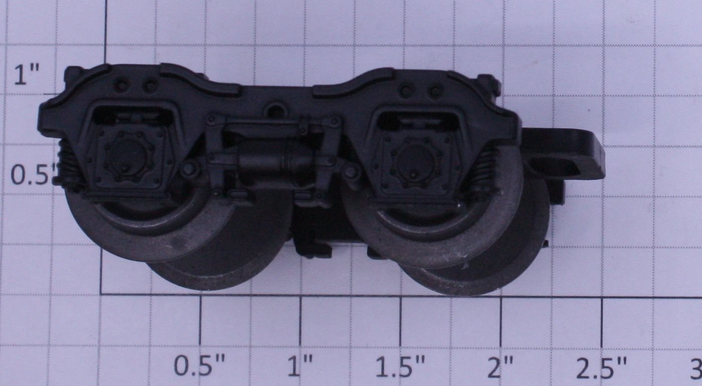 American Flyer 48084-T50 Black 4-Wheel Challenger Tender Truck