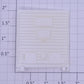Lionel 7700-12 Multi-Panel White Door with Guides