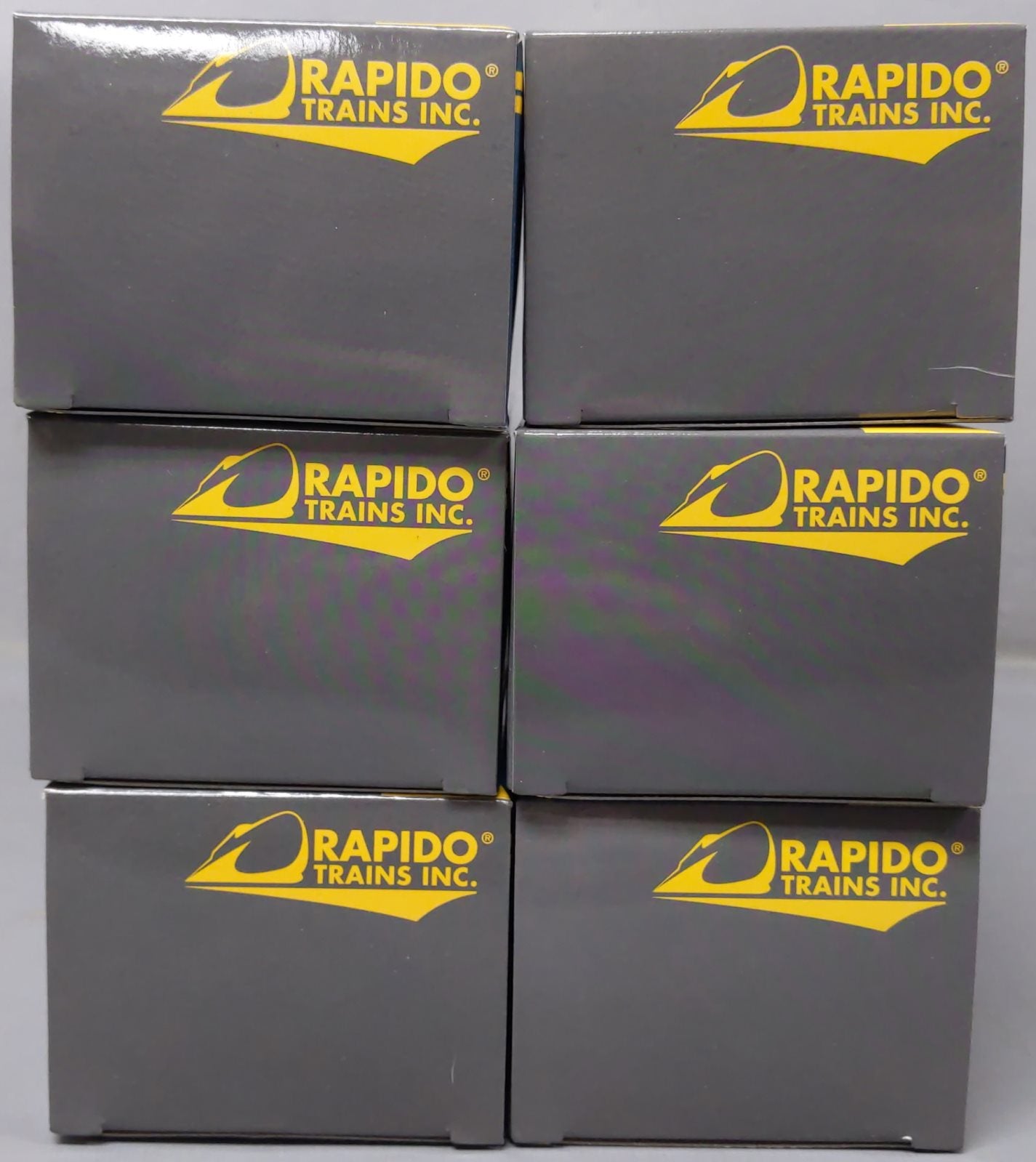 Rapido Trains 139001 HO Penn Central Large Logo Evans X72A Boxcar (Pack of 6)