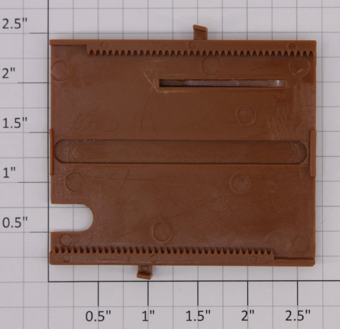 Lionel 14166-14 Brown Train Order Building Sliding Plate