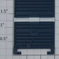 Lionel 17234-14 PH&D Blue Boxcar Door with White Stripe and Guides