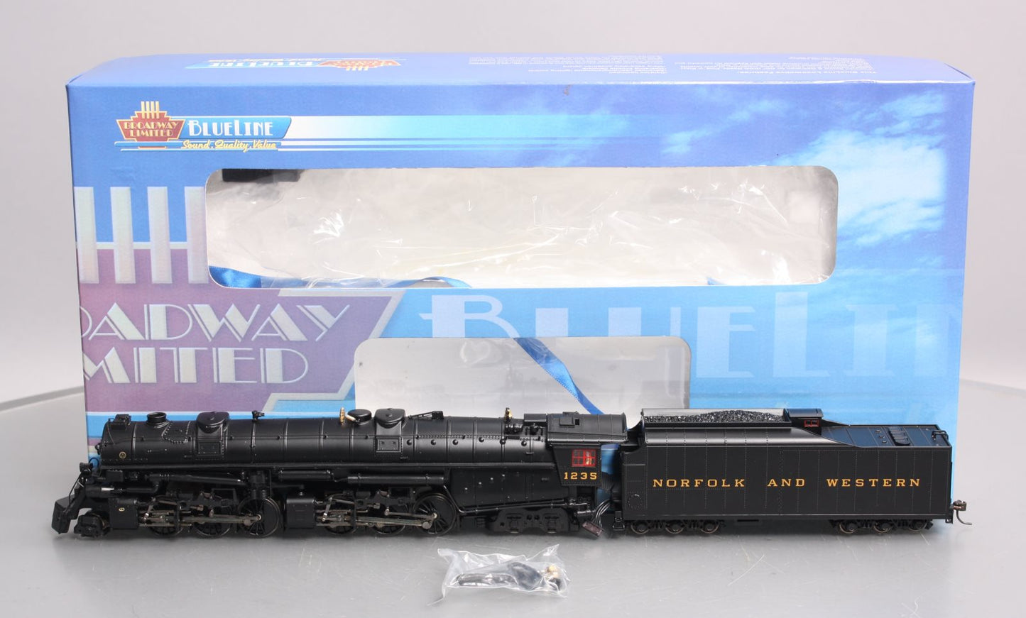 Broadway Limited 5200 HO Norfolk & Western Class A 2-6-6-4 with Sound #1235