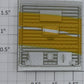 Lionel 19259-17 Western Pacific Silver and Yellow Feather Car Door