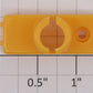 Lionel 12915-35 Yellow Left Hand Log Loader Lamp Holder