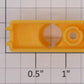 Lionel 12915-35 Yellow Left Hand Log Loader Lamp Holder