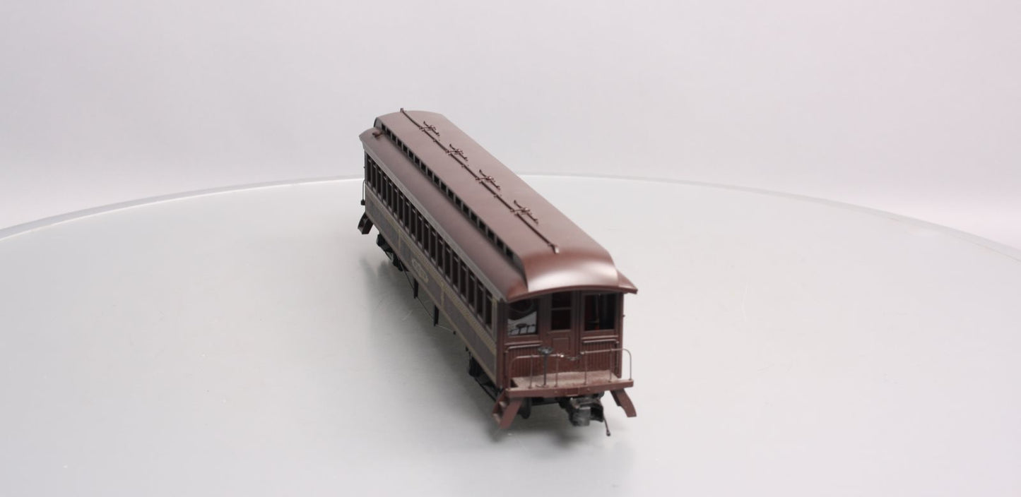 MTH 20-62012 O Central Pacific 64’ Woodsided Coach Car