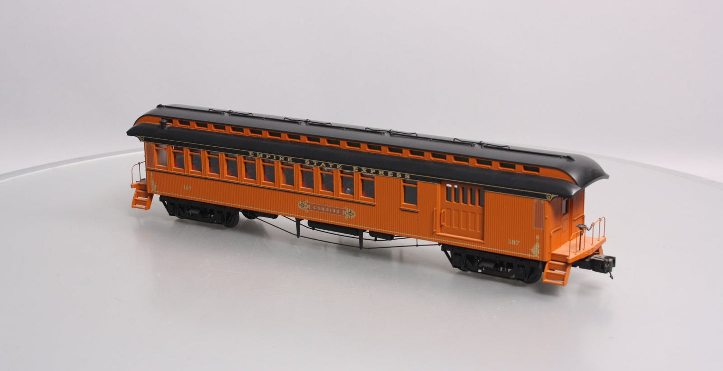 MTH 20-62030B O Gauge New York Central 64' Woodsided Passenger Car LN/Box