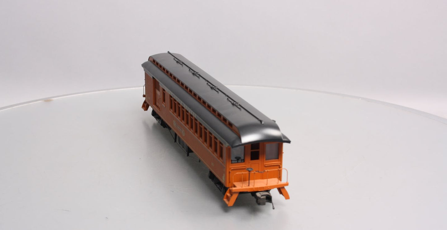MTH 20-62030B O Gauge New York Central 64' Woodsided Passenger Car LN/Box