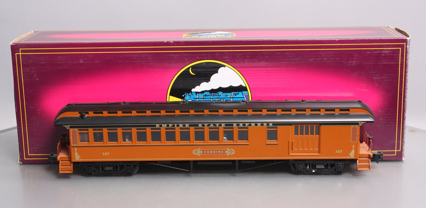 MTH 20-62030B O Gauge New York Central 64' Woodsided Passenger Car LN/Box