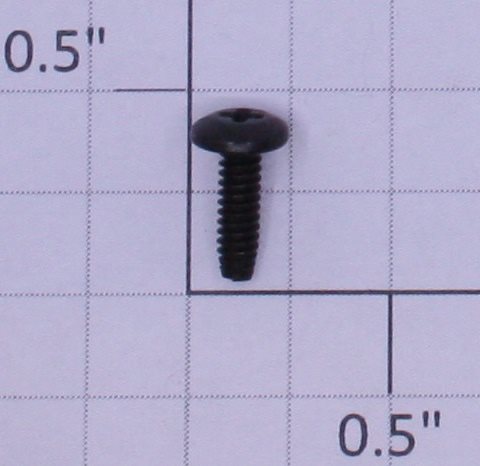 Lionel 9805-35 #4-40 x 3/8" Black Phillips Truss Head Truck Mounting Screw