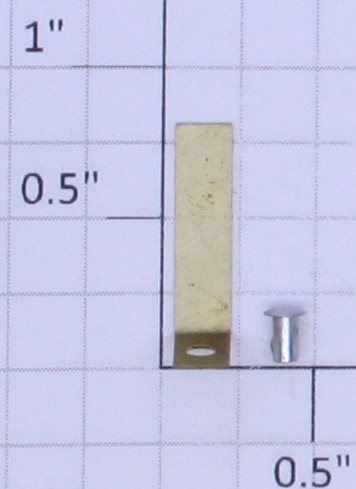 Lionel O22C-6 Brass Switch Controller Contact and Rivet Repair Kit