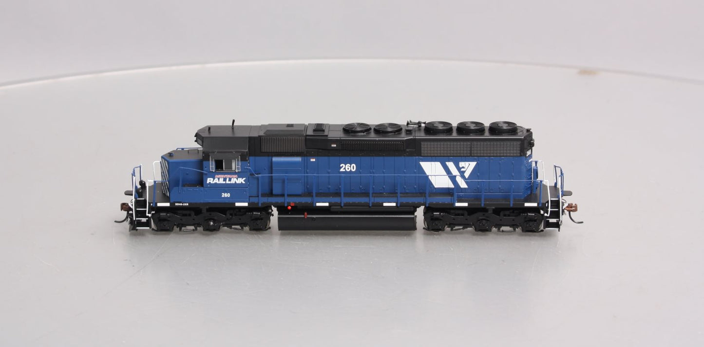 Athearn 98843 HO Montana Rail Link SD40 Diesel Locomotive w/DCC & Sound #260