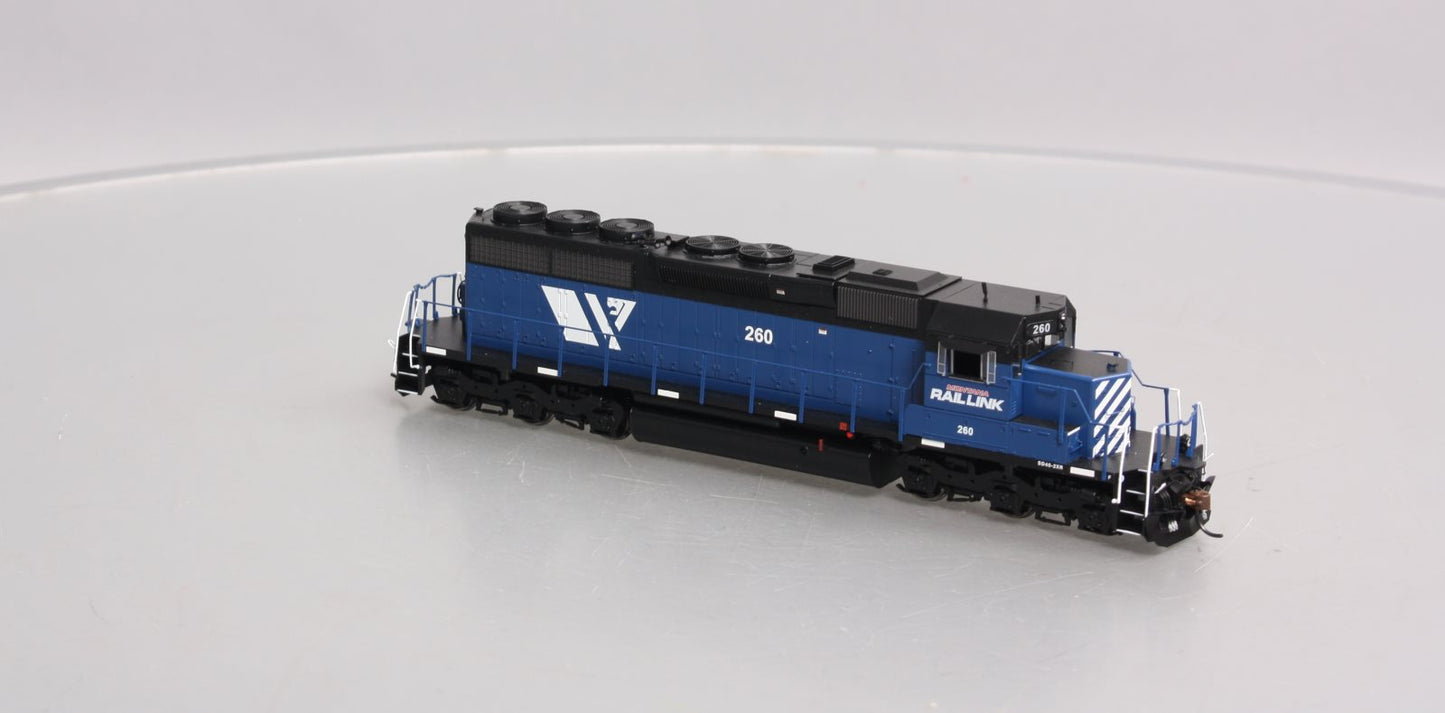 Athearn 98843 HO Montana Rail Link SD40 Diesel Locomotive w/DCC & Sound #260