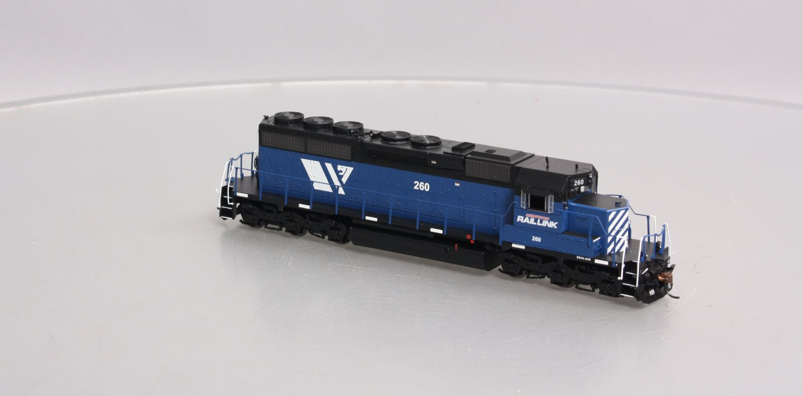 Athearn 98843 HO Montana Rail Link SD40 Diesel Locomotive w/DCC & Sound #260