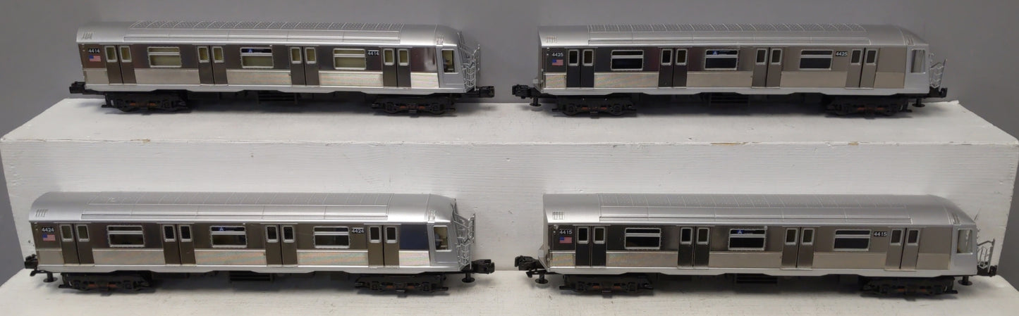 MTH 20-21145-1 O MTA R40 Subway Set with Proto-Sound 3.0 (Pack of 4)