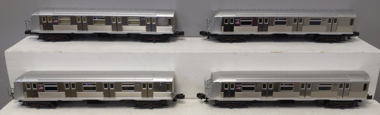 MTH 20-21145-1 O MTA R40 Subway Set with Proto-Sound 3.0 (Pack of 4)