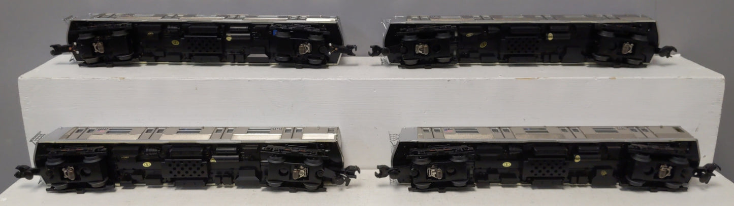 MTH 20-21145-1 O MTA R40 Subway Set with Proto-Sound 3.0 (Pack of 4)