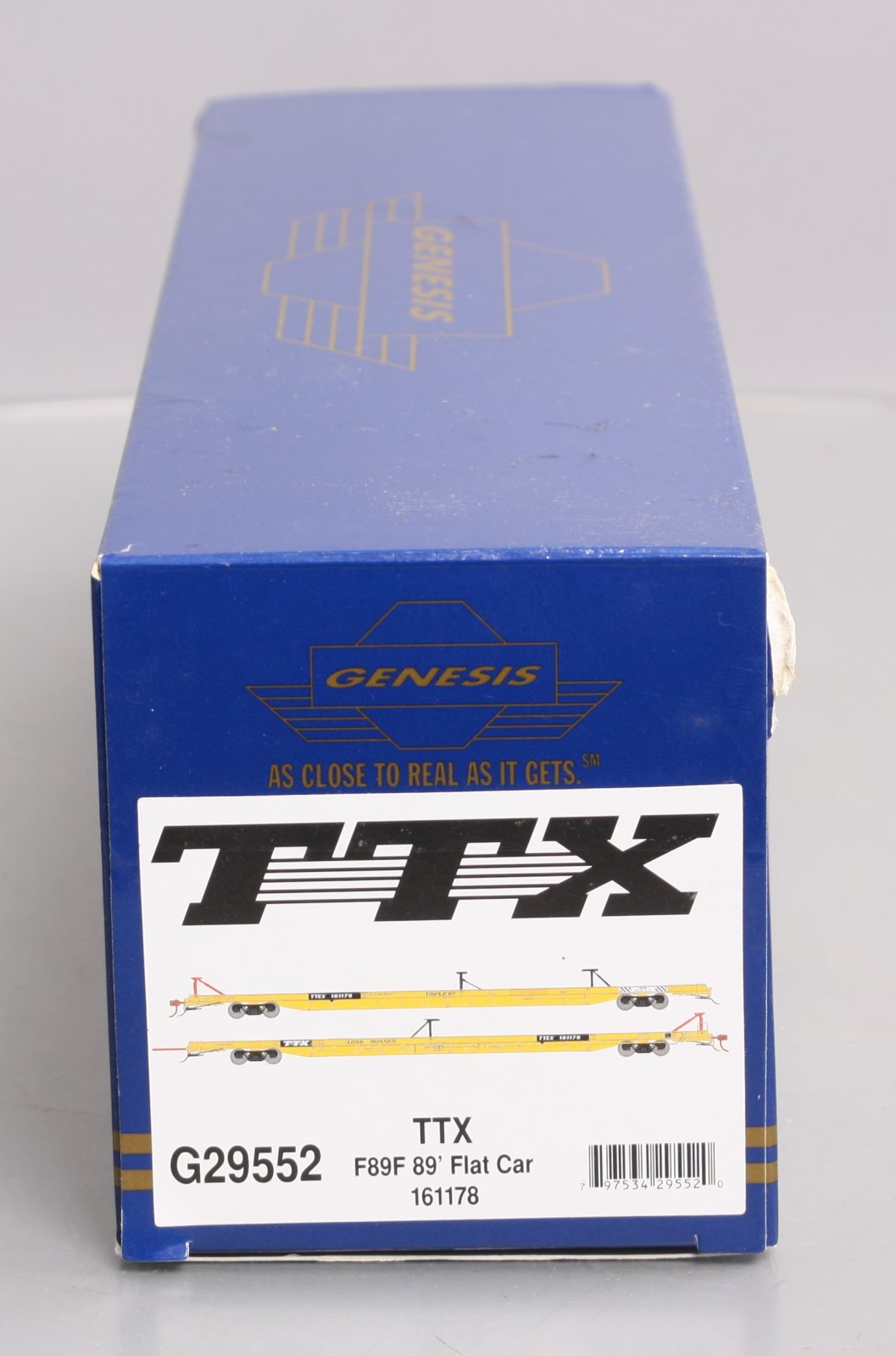 Athearn G29552 HO Scale TTX F89F 89' Flat Car Set of 2