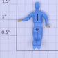 Lionel 6505-76 Light Blue Crewman Figure with Painted Face