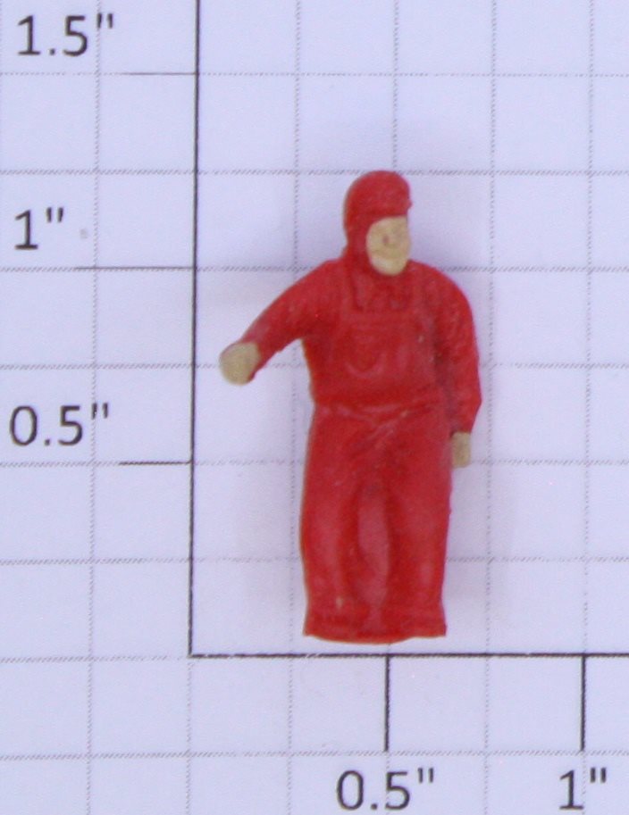 Lionel 6734-25 US Coast Guard Searchlight Car Red Figure with T-Slot