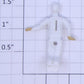 Lionel 50-76 White Seated Figure with Painted Face and Hands