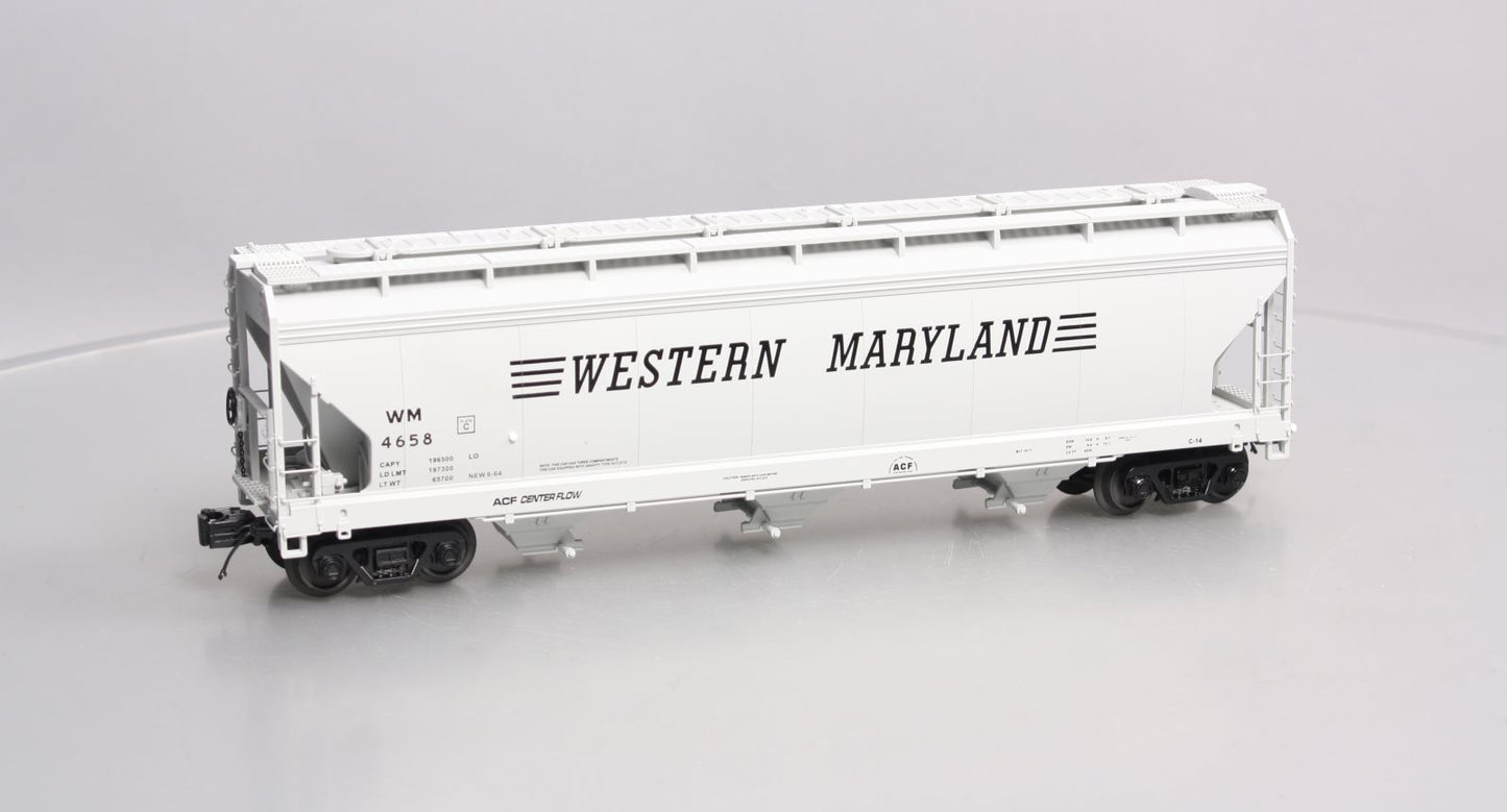 MTH 20-97656 Western Maryland 3-Bay Centerflow Hopper