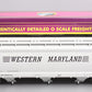 MTH 20-97656 Western Maryland 3-Bay Centerflow Hopper