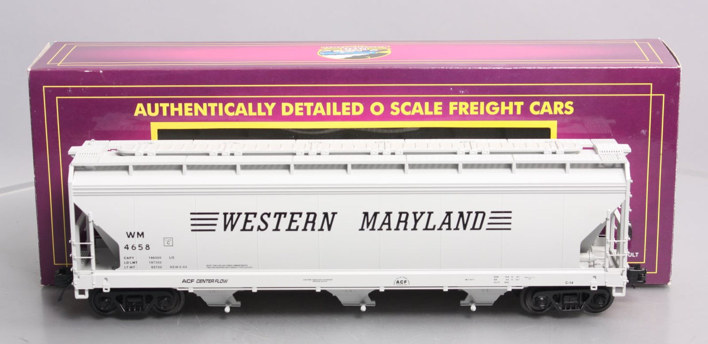 MTH 20-97656 Western Maryland 3-Bay Centerflow Hopper