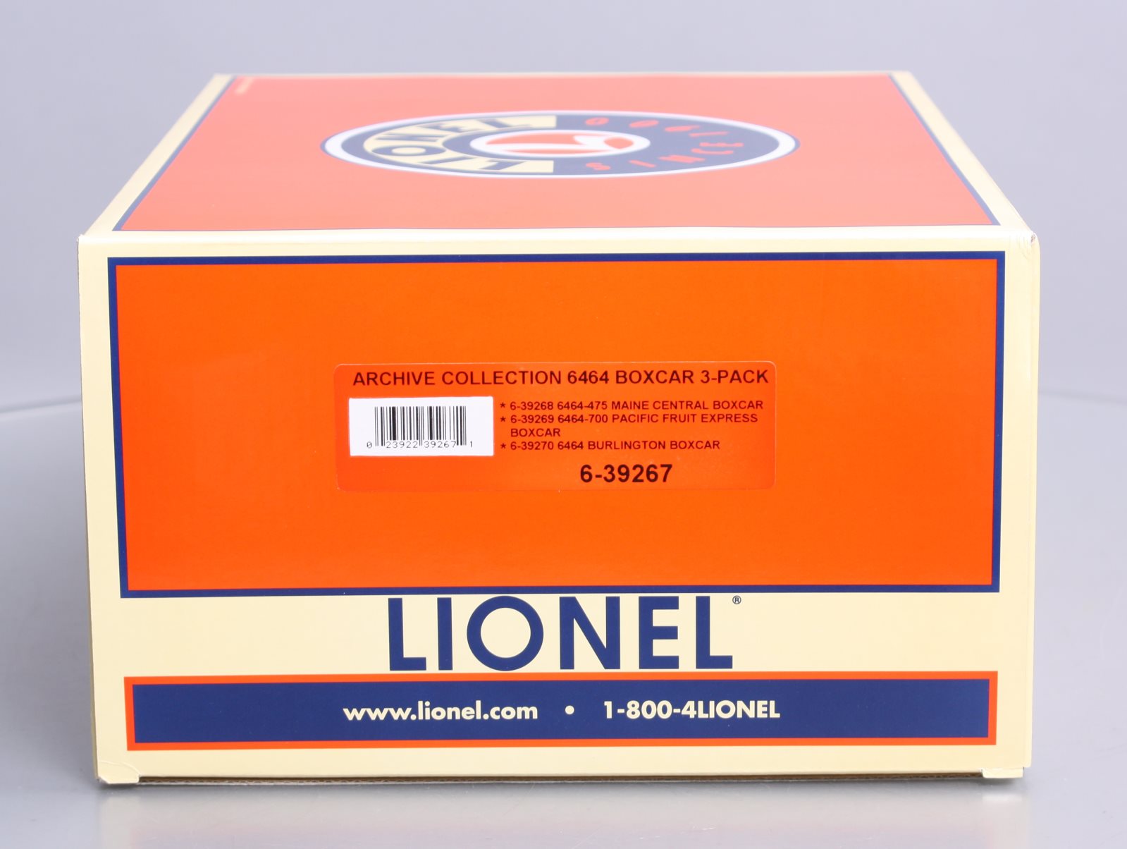 Lionel 6-39267 O Gauge Archive Collection Box Cars #3 (Set of 3) LN/Box