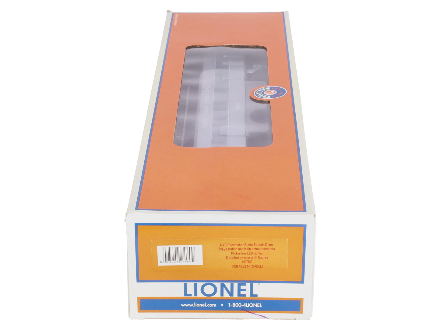 Lionel 1927160 O New York Central Pacemaker Stationsounds Diner